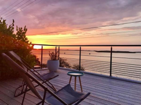 Maison grande terrasse magnifique vue sur l'Aber Wrac'h